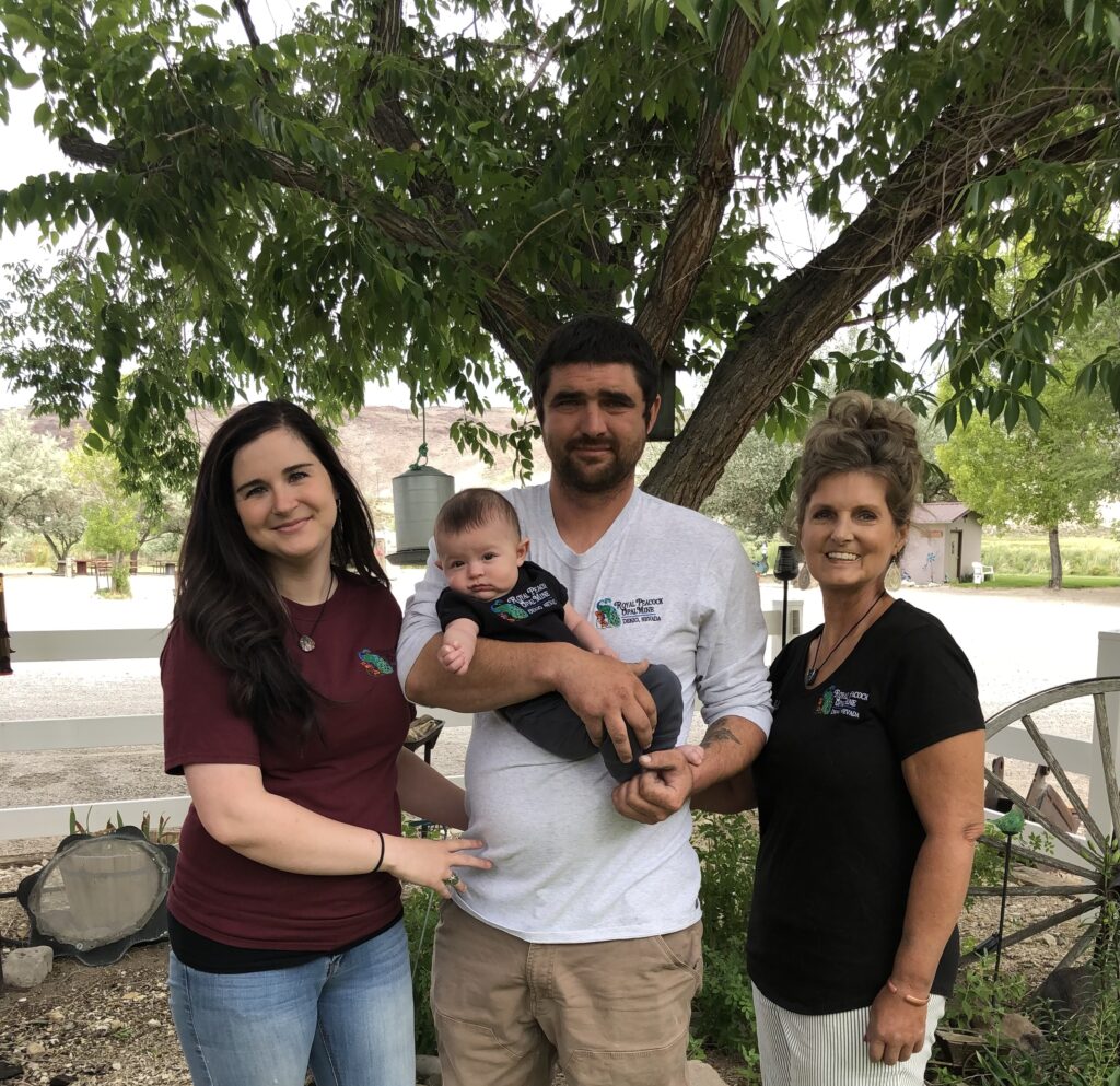 Cassie, Baby Sterling, Jake, and Julie