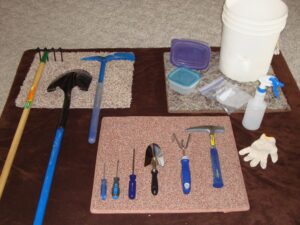 Suggested Opal Mining Tools